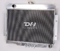 4 Row Radiator For 1972-86 Jeep CJ5 CJ6 CJ7 Chevy-Engine Small Block SBC Swap V8