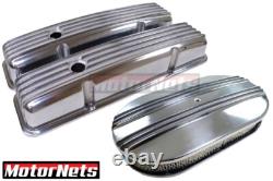 58-86 Small Block Chevy 283 350 Tall Finned Engine Dress up Kit 15 Air Cleaner