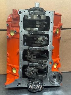 5.7 chevy 350 Short Block (1967 1979) With Steel Crank & RV Cam 2 Bolt Main