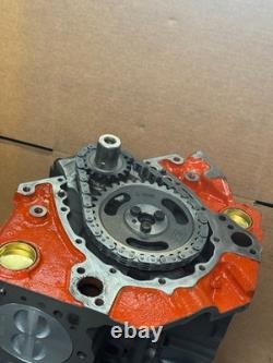 5.7 chevy 350 Short Block (1967 1979) With Steel Crank & RV Cam 2 Bolt Main