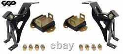 63-72 Chevy C10 GMC Truck Big Block Engine Motor Mounts 454 427 396 with Poly Pads