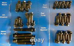 ARP 534-9801 Chevy Small Block Engine Accessory Bolt Kit Black Oxide Hex Head