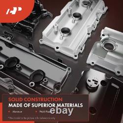 A-Premium 2x Engine Valve Cover with Gaskets for Chevy 283-400 58-86 Small-Block