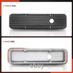 A-Premium 2x Engine Valve Cover with Gaskets for Chevy 283-400 58-86 Small-Block