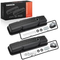 A-Premium 2x Engine Valve Cover with Gaskets for Chevy 283-400 58-86 Small-Block