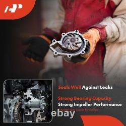 A-Premium Satin Aluminum Big-Block Short Water Pump for Chevy big block W-engine