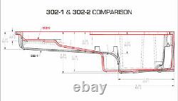 Aluminum 302-1 LS Engine Swap Retro-fit Oil Pan For Chevy 4.8L 5.3L 6.0L 6.2L