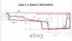 Aluminum 302-1 LS Engine Swap Retro-fit Oil Pan For Chevy 4.8L 5.3L 6.0L 6.2L US