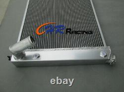 Aluminum Radiator For CHEVROLET CORVETTE 350 5.7L V8 SMALL BLOCK 1967-1972 AT/MT