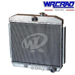 Aluminum Radiator fits Chevy Block V8 Engine 150 210 Bel Air 1955-1957 4.3L 4.6L