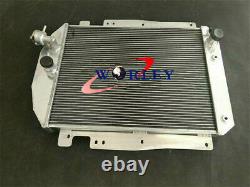 Aluminum radiator for Chevy GMC pickup truck WithSmall Block V8 1937 1938 AT + FAN