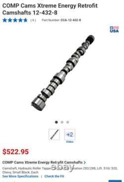 BRAND NEW Comp Cams 12-432-8 Xtreme Energy Retrofit Small Block Chevy Camshaft
