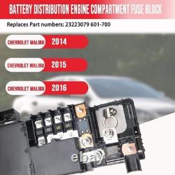 Battery Distribution Engine Compartment Fuse Block Compatible with Chevrolet Mal