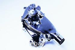 Big Block Chevy 454 High Volume Chromed Aluminum Short Water Pump SWP BBC 454