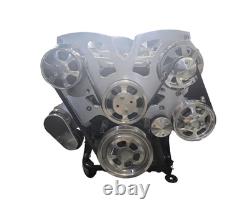 Big Block Chevy BBC 396 454 Front Drive Serpentine Pulley Kit Short Water Pump