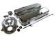 Big Block Chevy Chrome Flame Engine Dress Up Kit Valve Cover Tall 65-95 396-502