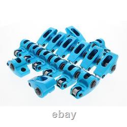 Blumax Self-Aligning Roller Rocker Arms, 1.51, 3/8 Stud, fits Small Block Chevy
