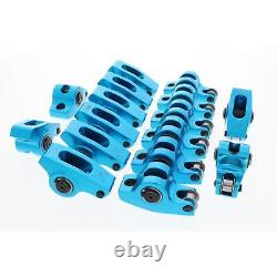 Blumax Self-Aligning Roller Rocker Arms, 1.51, 3/8 Stud, fits Small Block Chevy