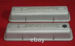 CADILLAC PML VALVE COVERS 11107 Cast Aluminum 1959-86 Small Block Chevy Engines