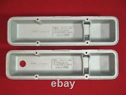 CADILLAC PML VALVE COVERS 11107 Cast Aluminum 1959-86 Small Block Chevy Engines