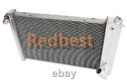 CC1655 For CHEVROLET CORVETTE Small Block 1969-197 26W 3 Row Aluminum Radiator