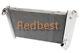 Cc1655 For Chevrolet Corvette Small Block 1969-197 26w 3 Row Aluminum Radiator