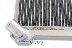 CC1655 For CHEVROLET CORVETTE Small Block 1969-197 26W 3 Row Aluminum Radiator