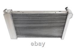 CC1655 For CHEVROLET CORVETTE Small Block 1969-197 26W 3 Row Aluminum Radiator
