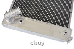 CC1655 For CHEVROLET CORVETTE Small Block 1969-197 26W 3 Row Aluminum Radiator
