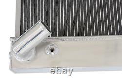 CC1655 For CHEVROLET CORVETTE Small Block 1969-197 26W 3 Row Aluminum Radiator