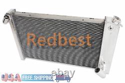 CC1655 For CHEVROLET CORVETTE Small Block 1969-197 26W 3 Row Aluminum Radiator