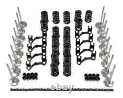 CHEVY BBC 454 CYLINDER HEAD KIT With COMP CAM 11-602-4 BIG MUTHA THUMPR 243/257