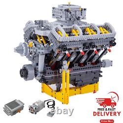 CHEVY Small Block V8 Engine Model General Motors MOC Building Blocks Toy 2362PCS