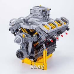 CHEVY Small Block V8 Engine Model General Motors MOC Building Blocks Toy 2362PCS