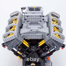 CHEVY Small Block V8 Engine Model General Motors MOC Building Blocks Toy 2362PCS