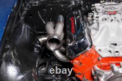 CXRacing Twin Turbo Manifold Intercooler For 67-69 Camaro BBC Big Block Engine