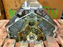 Chevrolet 6.0 Gen IV 4 Short Block Engine Core 2007-2019 Cast Iron 12578181