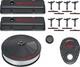 Chevrolet Small Block Black Krinkle Finish Engine Dress Up Set With Tall Valve