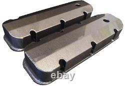 Chevy Big Block Track Series Valve Cover Holley 241-280 Hydro dip Stainless stee