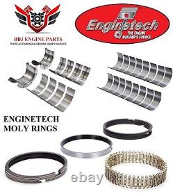 Chevy Chevrolet 402 1970 1973 Enginetech Rod Main Bearings With Moly Rings
