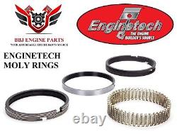 Chevy Chevrolet 402 1970 1973 Enginetech Rod Main Bearings With Moly Rings