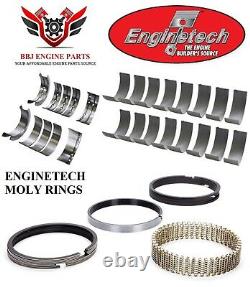 Chevy Chevrolet 6.5 Diesdel Engine Enginetech Rod Main Bearings Piston Rings