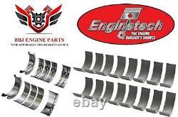 Chevy Chevrolet 6.5 Diesdel Engine Enginetech Rod Main Bearings Piston Rings