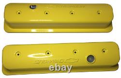 Chevy Small Block ZZ6/Vortec Center Bolt Holley 241-290 Yellow With Red Letters