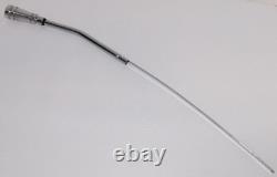 Chrome 1965-79 Small Block Chevy SBC 283 305 350 Engine Oil Dipstick & Tube