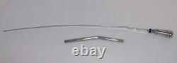 Chrome 1965-79 Small Block Chevy SBC 283 305 350 Engine Oil Dipstick & Tube