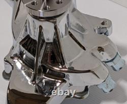 Chrome Big Block Chevy High Volume Long Water Pump 396 402 427 454 BBC LWP