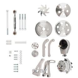 Chrome Engine Bracket Kit for Chevy Small Block 1969-1987 Light Truck 73-89 Chrome Engine Bracket Kit for Chevy Small Block 1969-1987 Light Truck 73-89