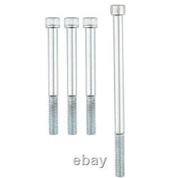 Chrome Engine Bracket Kit for Chevy Small Block 1969-1987 Light Truck 73-89