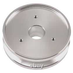 Chrome Engine Bracket Kit for Chevy Small Block 1969-1987 Light Truck 73-89